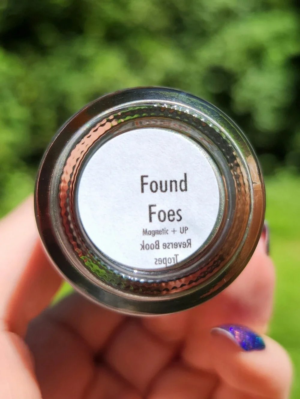 Bee's Knees Lacquer 🐝✨️ Found Foes 🧲 Magnetic Polish